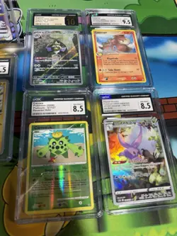 Pokemon TCG Slabs 10 Graded Cards - Image 2