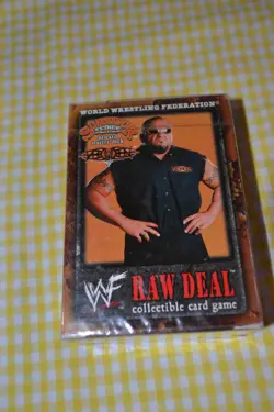 WWF Raw Deal Survivor Series Tazz 61-Card Starter Deck sealed 2001 - Image 1