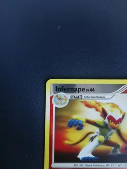 Pokemon Card Infernape 22/100 D&P Majestic Dawn Reverse Holo Rare - Image 2
