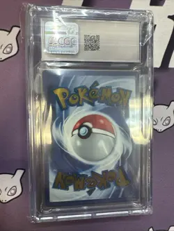 CGC 10 GEM MINT Mew Ex 205/165 Gold METAL 151 UPC PROMO Pokemon Card - Image 2
