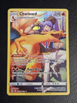 Charizard TG03/TG30 SWSH Lost Origin Trainer Gallery Pokemon TCG Card NM - Image 2