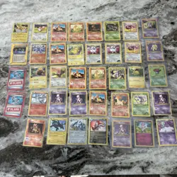 vintage pokemon card bulk lot 39 cards - Image 1
