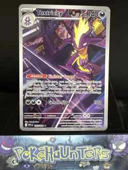 Pokemon Card Toxtricity 103/094 Illustration Rare Phantasmal Flames Near Mint - Image 1