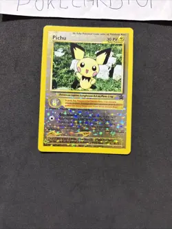 Pokemon Card Pichu 35- Promo-Ita-Holo Reverse-nm! - Image 3