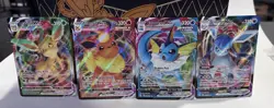 Eeveelution Vmax 8 Card Complete Set Pokemon Evolving Skies NM - Image 1