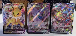 Eeveelution Vmax 8 Card Complete Set Pokemon Evolving Skies NM - Image 3