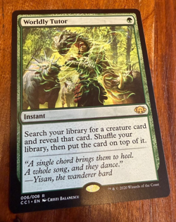 Worldly Tutor ~ Commander Collection: Green [ NearMint ] [ Magic MTG ] - Image 1