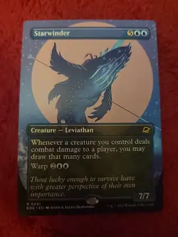 1 x Starwinder - Borderless - Edge of Eternities - NM- MTG - Image 1