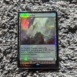 Temple Garden - NM/LP - Zendikar Expeditions Foil - MTG - Image 1