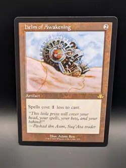 MTG - Helm of Awakening - RETRO FRAME - Artifact - DMR #379 - Rare - Image 1