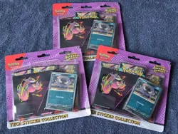 Pokemon Ascended Heroes Gastly Tech Sticker Collection ** Lot Of 3** - Image 1