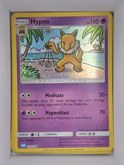 Pokemon TCG Hypno 012/034 Trading Card Game Classic (CL) Holo Near Mint - Image 1