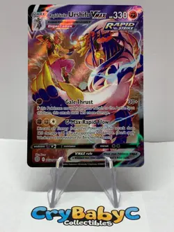 Pokemon Rapid Strike Urshifu VMAX TG21/TG30 Brilliant Stars SWSH Trainer Gallery - Image 1