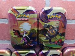 Pokemon Sealed 6 Shrouded Fable Mini Tins Factory Sealed FAST SHIPPING - Image 2