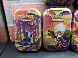 Pokemon Sealed 6 Shrouded Fable Mini Tins Factory Sealed FAST SHIPPING - Image 3