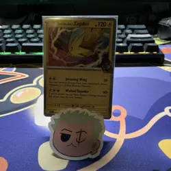 Pokemon TCG Team Rocket's Zapdos Gamestop Promo Stamped SV10 Destined Rivals - Image 1