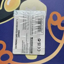 Pokemon TCG Team Rocket's Zapdos Gamestop Promo Stamped SV10 Destined Rivals - Image 5