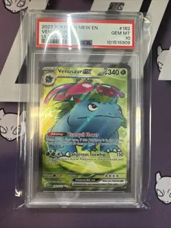 Venusaur ex - 182/165 PSA 10 151 Full Art Pokemon - GEM MT - Image 1