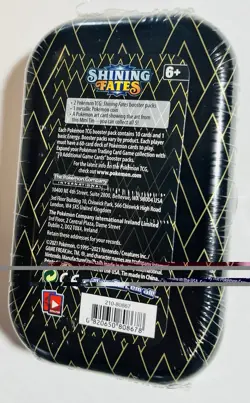 Pokemon TCG Shining Fates - Celebi Mini Tin - Factory Sealed - 2 Packs - Image 2