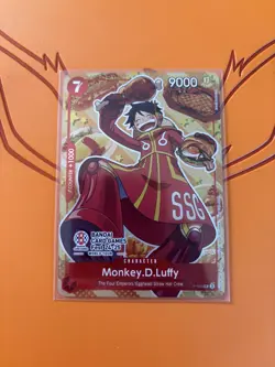 Monkey.D.Luffy (Bandai Card Games Fest 24-25) P-080 One Piece Promotion Card - Image 1