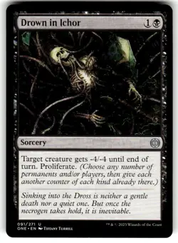 Drown in Ichor Phyrexia: All Will Be One Regular MTG NM - Image 1