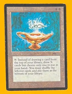MTG ALADDIN'S LAMP Arabian Nights (OldManMTG 012-595) - Image 1