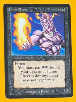 MTG JUNUN EFREET Arabian Nights (OldManMTG 012-631) - Image 1