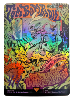 MTG Tom Bombadil (Borderless Poster Foil) | UB: the Lord of the Rings NM - Image 1