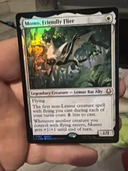 Momo, Friendly Flier FOIL #0394 (Promo) MTG Avatar: The Last Airbender Magic - Image 1