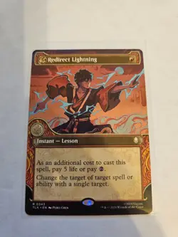 Redirect Lightning Showcase MTG Avatar: TLA Nm/M - Image 1