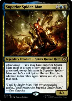 MTG Superior Spider-Man Normal NM Marvel's Spider-Man Magic 155 - Image 1