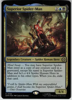 MTG Superior Spider-Man Foil NM Marvel's Spider-Man Magic 155 - Image 1
