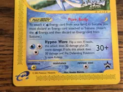 Pokemon Wotc Black Star Promo # 53 Suicune,,Not Played,, - Image 3