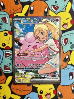 Lillie’s Clefairy ex 280/217 SECRET SIR Pokemon Ascended Heroes PACK FRESH - Image 1