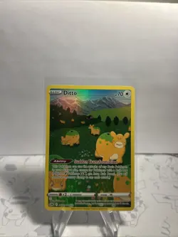 POKEMON TCG Ditto GG22/GG70 Crown Zenith: Galarian Gallery Holo - Image 1