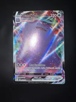 Pokemon Ditto VMAX 051/072 Shining Fates Holo Ultra Rare 320 HP VMAX - Image 2