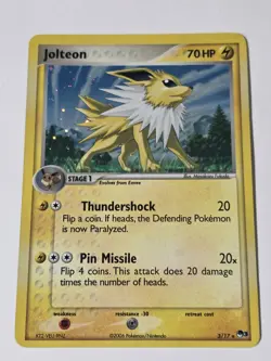 Pokemon TCG 2006 Pop Series Jolteon 3 Rare Holo 3/17 NM - Image 1