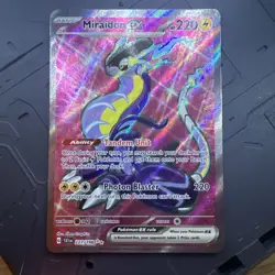 Pokemon TCG Miraidon ex 227/198 Scarlet & Violet Base- Full Art- Pack Fresh- NM - Image 1