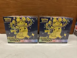 (2) Lot 2024 Pokemon Surging Sparks Sealed Pokemon Center ETB Elite Trainer Box - Image 1