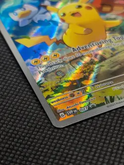 Pikachu SVP EN 027 Black Star Promo Paldea Evolved Pokemon TCG - Image 2