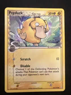 Pokemon EX Holon Phantoms Psyduck Delta Species 2006 Regular - Image 1