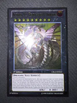 Yugioh Number 92: Heart-eartH Dragon 1st Edition Ultimate Rare CBLZ-EN045 NM - Image 2
