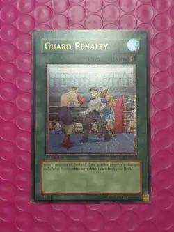 Yu-Gi-Oh! Guard Penalty EOJ-EN045 (UtR) 1st Edition LP - Image 1
