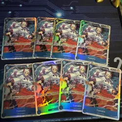 One Piece OP13-054 Yamato Carrying On His Will Super Rare Foil 4x Playset - Image 1