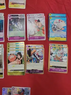 One Piece TCG Custom Purple Yellow Nico Robin Deck Ready to Play - Image 4