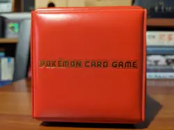 Pokemon TCG Card Deck Box / Case - Fighting Type RED JAPAN EXCLUSIVE (UK POST) - Image 4