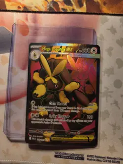 Mega Lopunny EX 115/094 Phantasmal Flames English Pokemon Cards TCG WOW LOOK 3 - Image 1