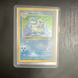 Pokemon Blastoise Base Set Holo Rare 2/102 100HP English 1999 Card - Image 1