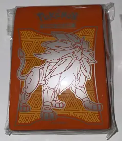 2017 Pokemon Solgaleo Sun & Moon ETB Card 65 Sleeves And 7 Dice New - Image 2