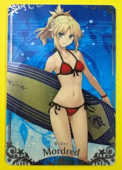 Mordred N07 Fate Grand Order FGO Wafer Card 2018 very rare - Image 1